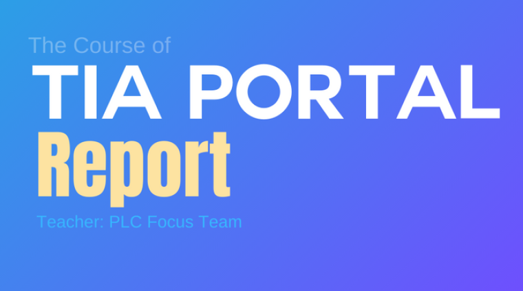 PLC Focus Tia portal Report